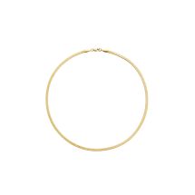 Mockberg  Thin Snake necklace gold
