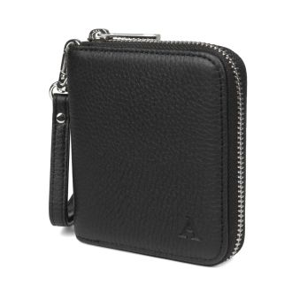 Hirvennahkainen Mini Clutch-lompakko (musta)