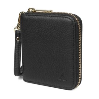 Hirvennahkainen Mini Clutch-lompakko (musta)