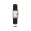 Mockberg Timeless Black Leather kullanvärinen kello MB0245
