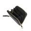 Hirvennahkainen Mini Clutch-lompakko (musta)