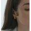 Mockberg Ribbed hoops medium MO228